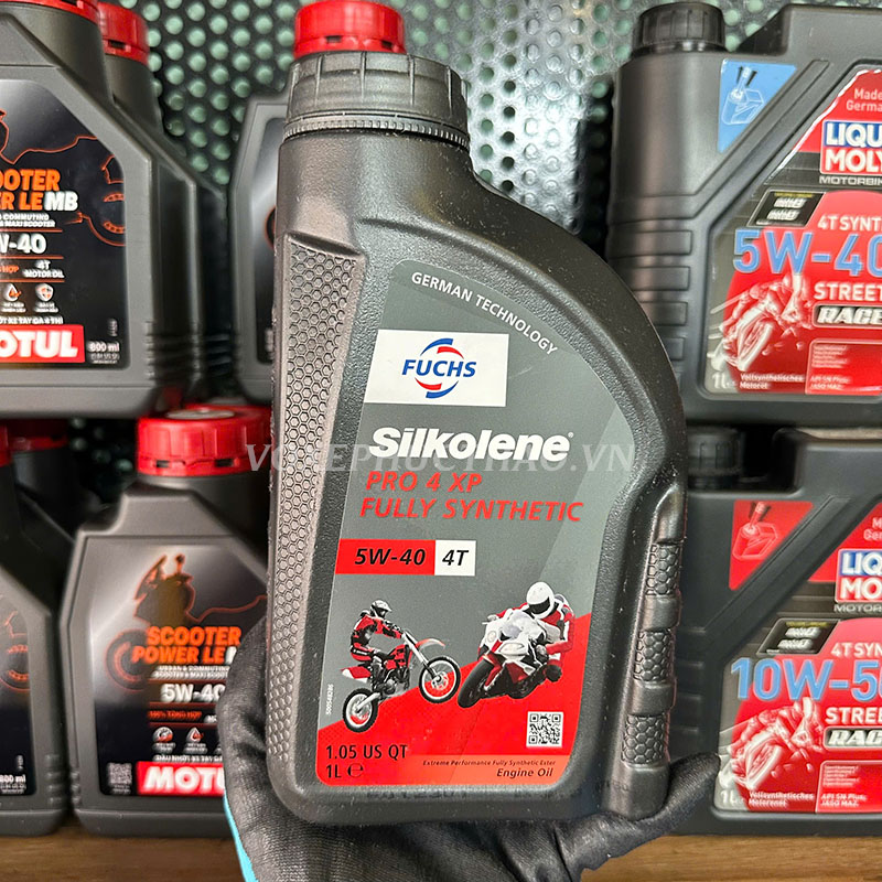 NHỚT FUCHS SILKOLENE PRO 4 5W40 1 LÍT